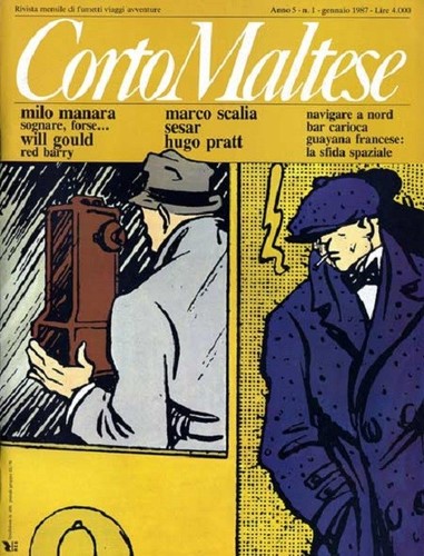 Corto maltese rivista anno - maltese, #