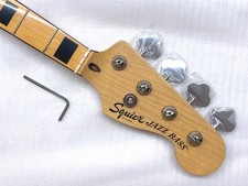 Chitarra BLOCK INLAY anni 70 Fender Squier Jazz J BASS Vintage Tint NECK Classic Vibe