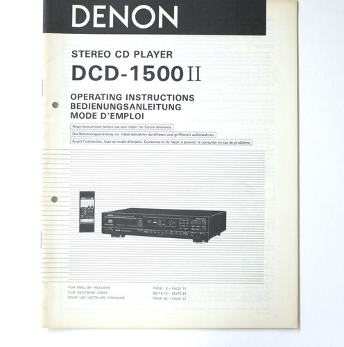 Lettore originale denon - lettore,