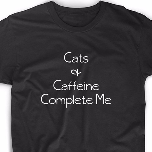 Shirt divertente gatti e - t-shirt,