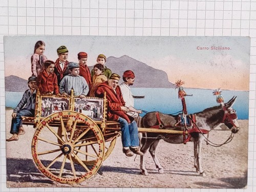 Sicilia carro siciliano - carro,