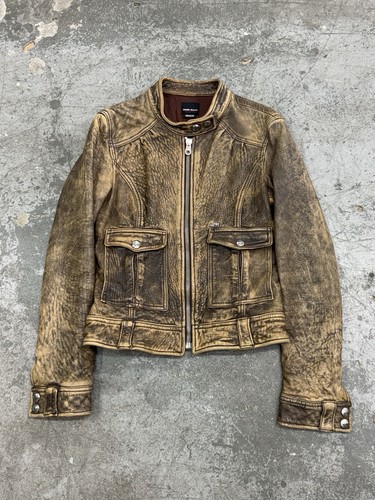Giacca pelle vintage y2k - giacca, di
