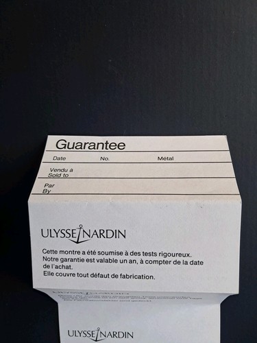 Ulysse nardin orologio - nardin,