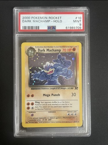 Dark machamp holo - machamp, 10/82