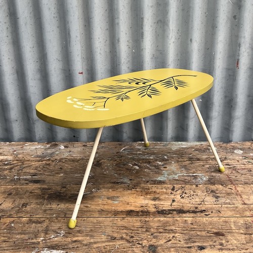 Lampada pianta vintage metà