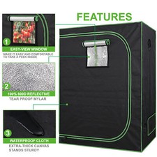 48"x24"x60" Hydroponic Grow