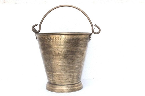 Secchiello acqua pozzo - , ottone