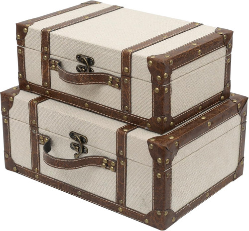 Set baule valigia vintage
