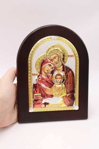 Sacra famiglia argento - 13",