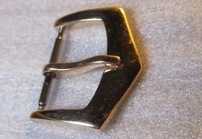 PATEK PHILIPPE -RARE VINTAGE BUCKLE 16mm INSIDE -750 SOLID PINK GOLD 18 Kt-SWISS
