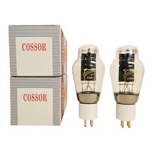 300B COSSOR CHINA GOLD PIN COPPIA TUBI VALVOLE ABBINATI