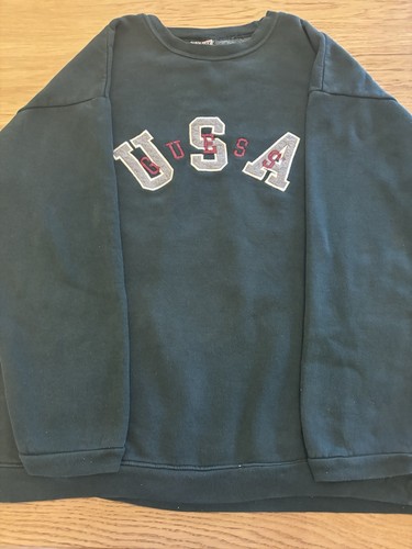 Felpa vintage guess usa adulto - felpa,