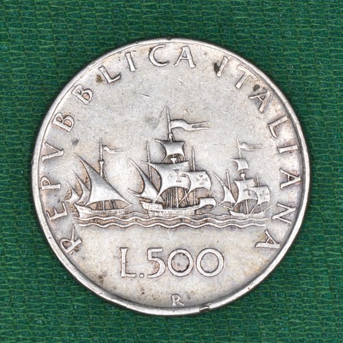 Moneta 500 lire - moneta,