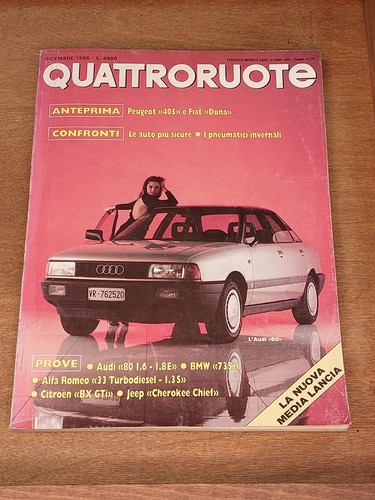 Quattroruote dicembre 1986 - dicembre,
