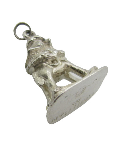 Charm cavallo dondolante - a, in