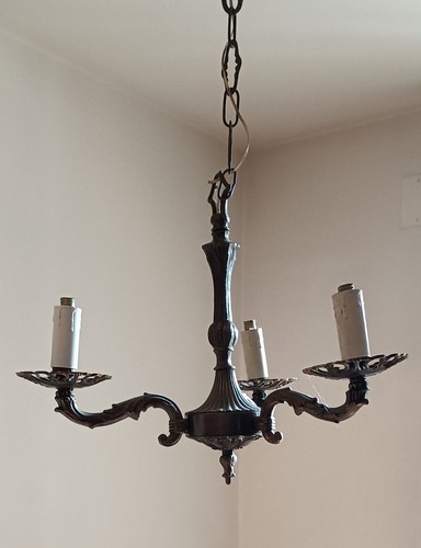Lampadario tre bracci in - bracci,
