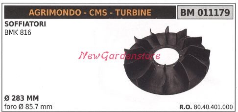 Ventola soffiatore bmk 816 - soffiatore,