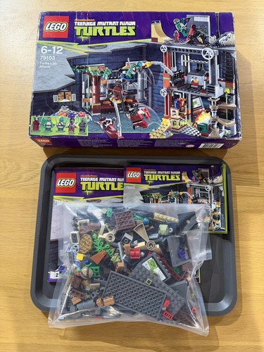 Lego tmnt 79103 - attacco, tana