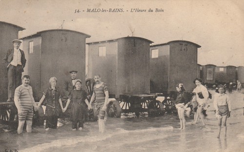 Cpa malo les bains - malo,