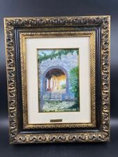 Quadro paesaggio MISTERO Ivana Valente olio sul tela certificato anno 2008