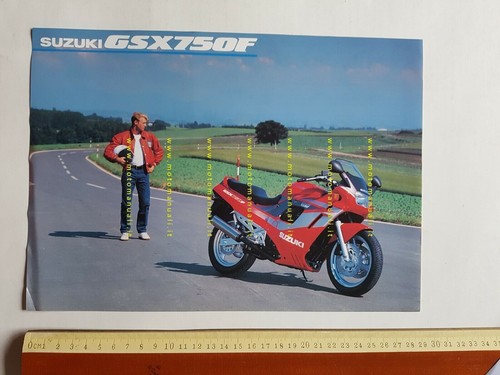 Suzuki gsx 750 1990 depliant - f,