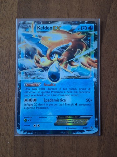 Carta pokemon keldeo - pokemon,