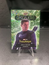 Jeremy Renner come Occhio di Falco 2024 Upper Deck Marvel Studios Serie 1 #DZ-15 Verde