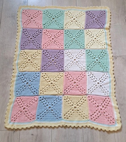 Granny square baby blanket - granny,