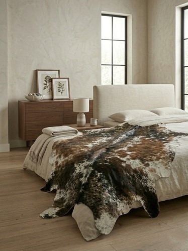Tappeto vera pelle mucca - pelle, di