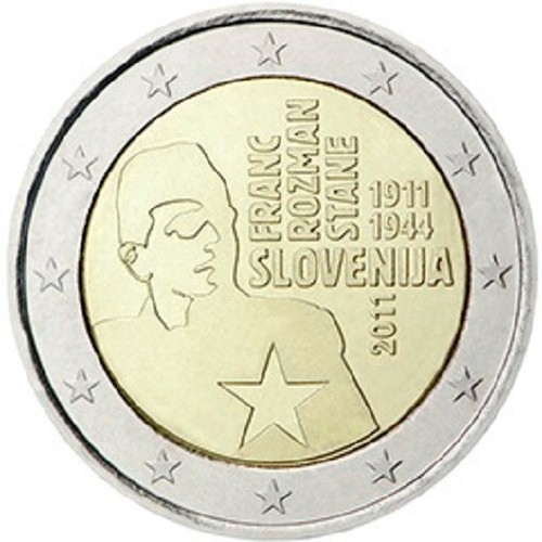Slovenia 2011 rozman - 2€,