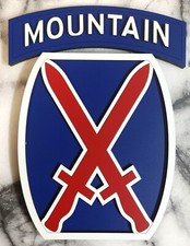8" US Army 10° Divisione Montagna "Alpinisti" "Climb to Glory"