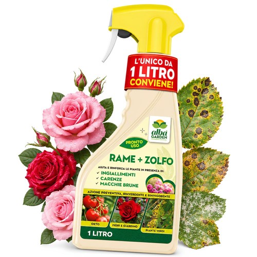 Rame zolfo spray - spray, concime