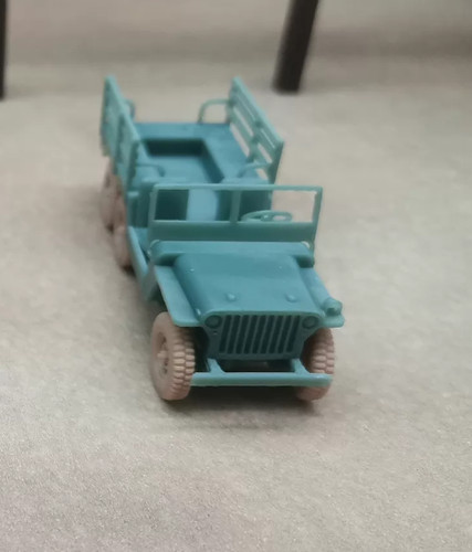Jeep estesa 6x6 stampata - , in