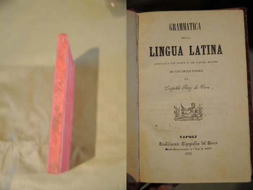 Grammatica della lingua latina - lingua,