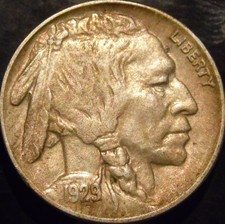 1929-D Buffalo Nickel Choice