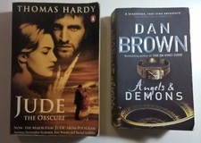 Dan Brown-Angels&Demons/Thomas Hardy-Jude the Obscure-LIBRI IN LINGUA ORIGINALE