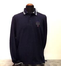 Polo maniche lunghe AERONAUTICA MILITARE uomo 232PO1717P191 08358 blu