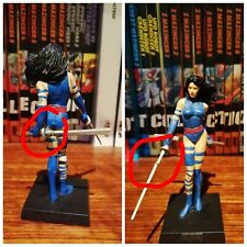 EAGLEMOSS SUPEREROI MARVEL “PSYLOCKE” FABBRI EDITORI CON DIFETTO