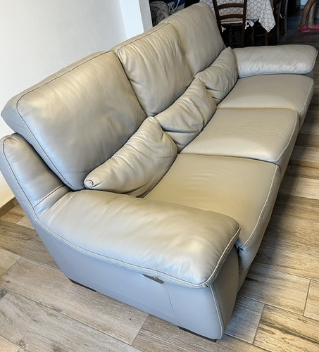 Divano pelle reclinabile 4 - reclinabile,