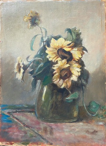 Olio tela stillleben con - olio,