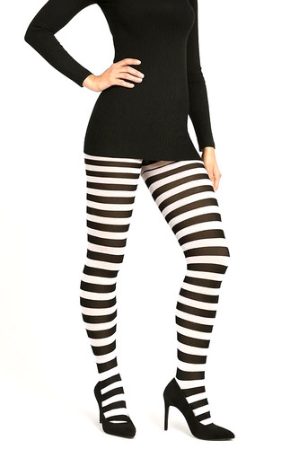 Collant donna righe colori - collant,