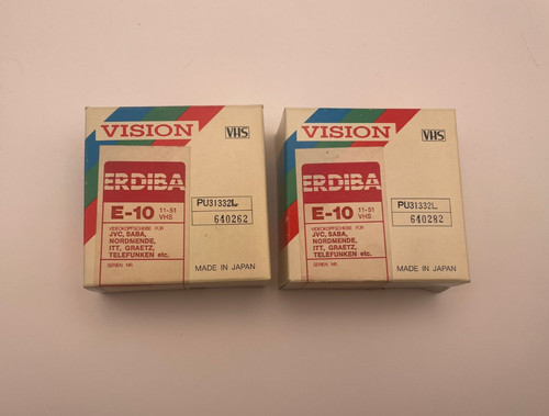 Erdiba vhs video testa - e-10,