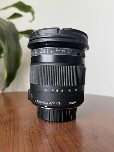 Sigma 70mm 4 dc macro - f/2.8-4,