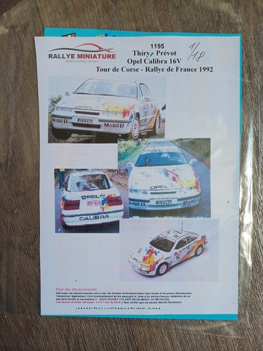 Decals ref 1195 thiry - 1/18,