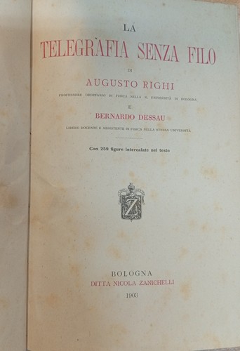 Telegrafia senza filo - la,