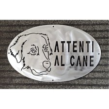 Targa Cartello "ATTENTI AL