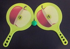 2 Racchettoni e pallina mare spiaggia beach racchette