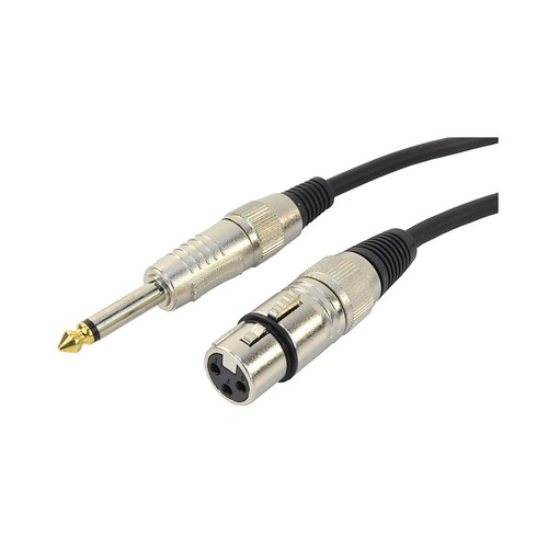 Cavo xlr jack mono - f-,