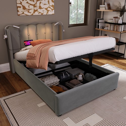 Letto imbottito 140 - imbottito, 90/140/160x200
