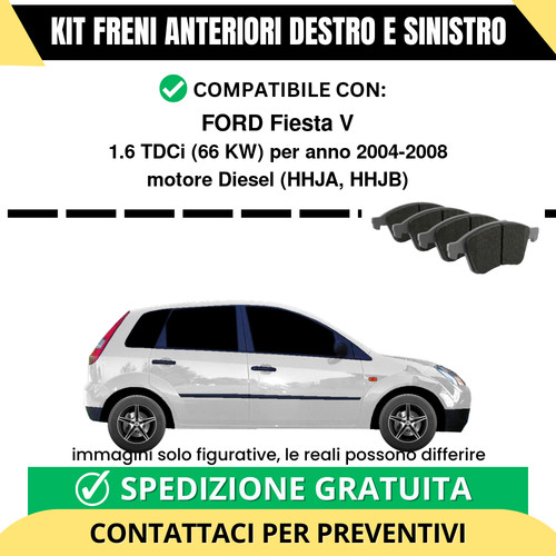 Pastiglie freno anteriori - freno,